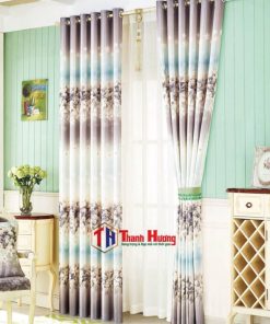 MẪU RÈM VẢI GẤM BỐ - RGB 10