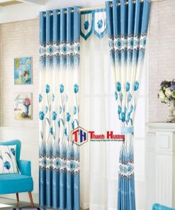 MẪU RÈM VẢI GẤM BỐ - RGB 09