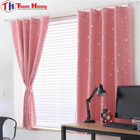 TOP 10 mẫu rèm cửa màu hồng đất ấn tượng 8