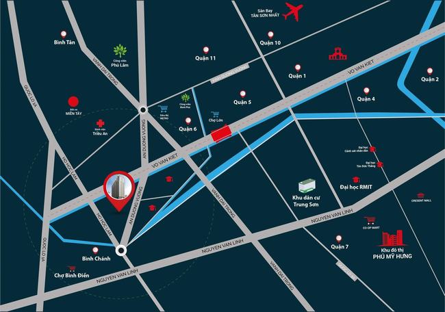 Lắp đặt rèm cửa chung cư West Intela 69 An Dương Vương, Quận 8 3