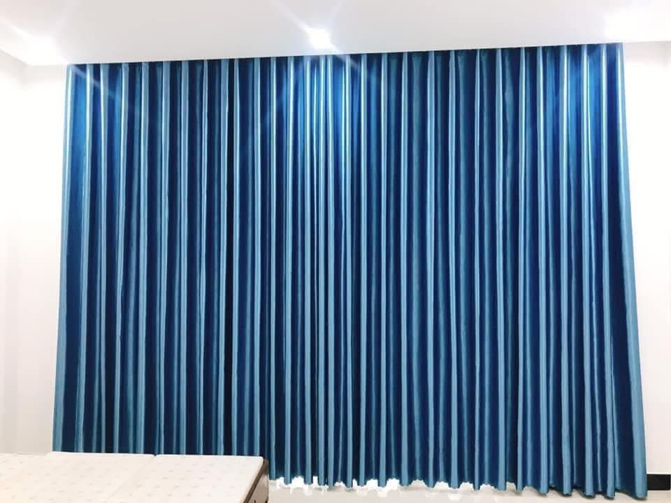 Rèm cửa màu xanh dương đậm - cuộc cách mạng cho đẳng cấp không gian. 43