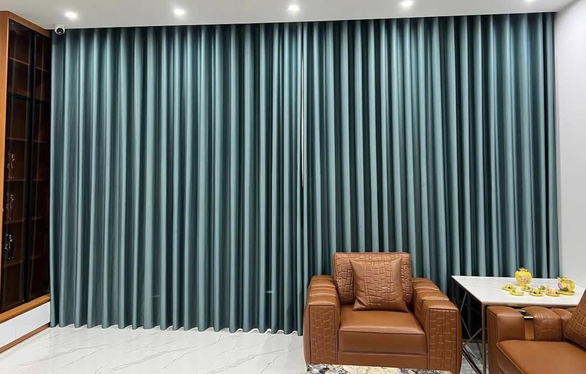 Top 30+ mẫu rèm cửa màu xanh da trời đẹp xu hướng hot nhất . 45